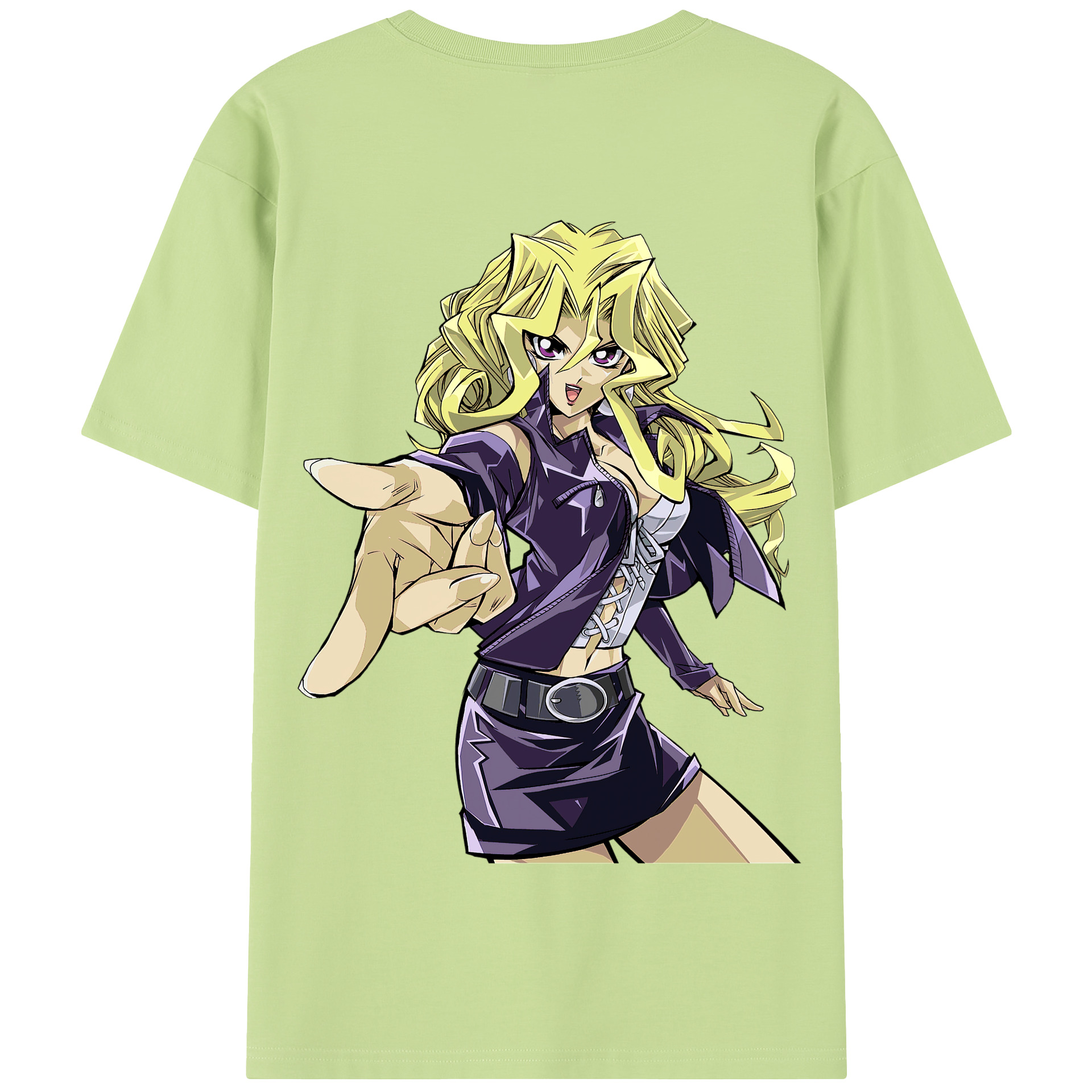 （画像用） 遊☆戯☆王 Yu-Gi-Oh! 綿100％半袖Tシャツ（背面プリント）